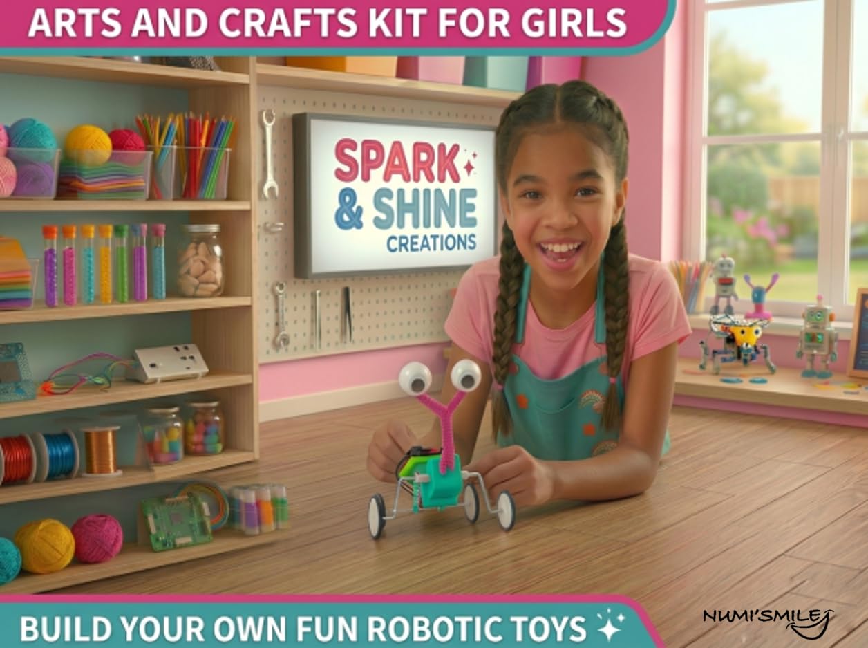 DIY Girls STEM Toys Arts and Crafts for Girls Ages 8-12-14 Teens, Best Kids Craft Kits & Fun Birthday Gift
