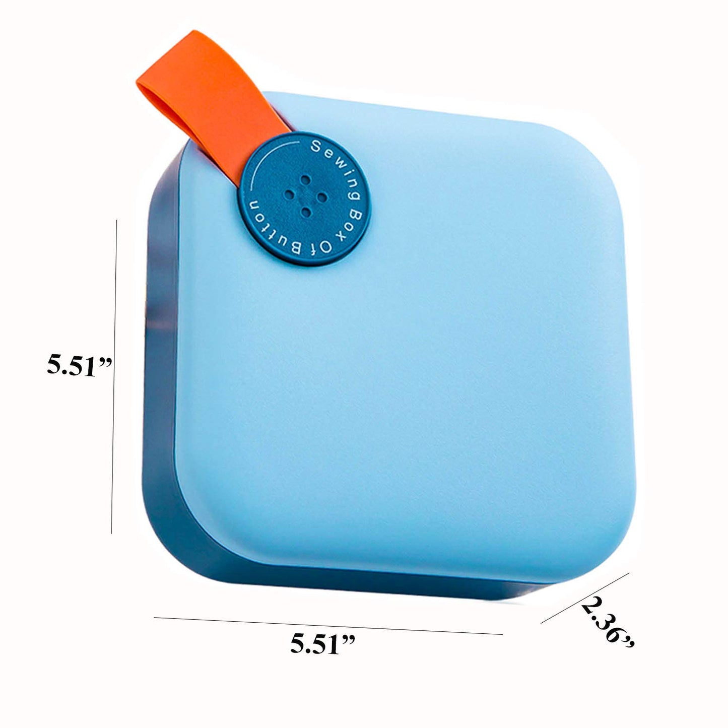UNIKON Sewing Kit, Sewing Kits for Adult, Needle and Thread Kit, Hand Sew Box for Easy Carrying and Storage, Suitable for Student, Beginners, Blue