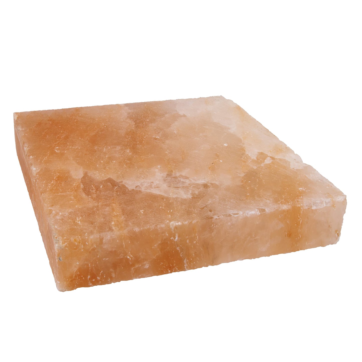 Himalayan Salt Block for Grilling and Cooking – 8"x8"x1.5" BBQ Grill Slab by Steven Raichlen – Natural Salt Plate for Meat, Seafood, Vegetables – Retains Heat & Adds Flavor – Gift for Grillers