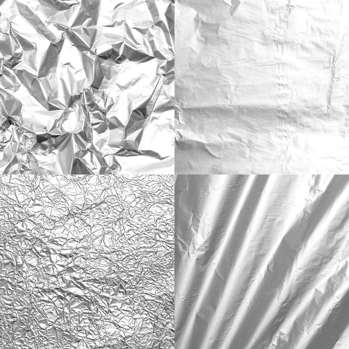 Pangda 300 Pcs Gold Leaf Sheets for Art Silver Foil Sheets Copper Metallic Flakes for crafts Gilding Crafting Painting Jewelry Making, 5.5 x 5.5 inches