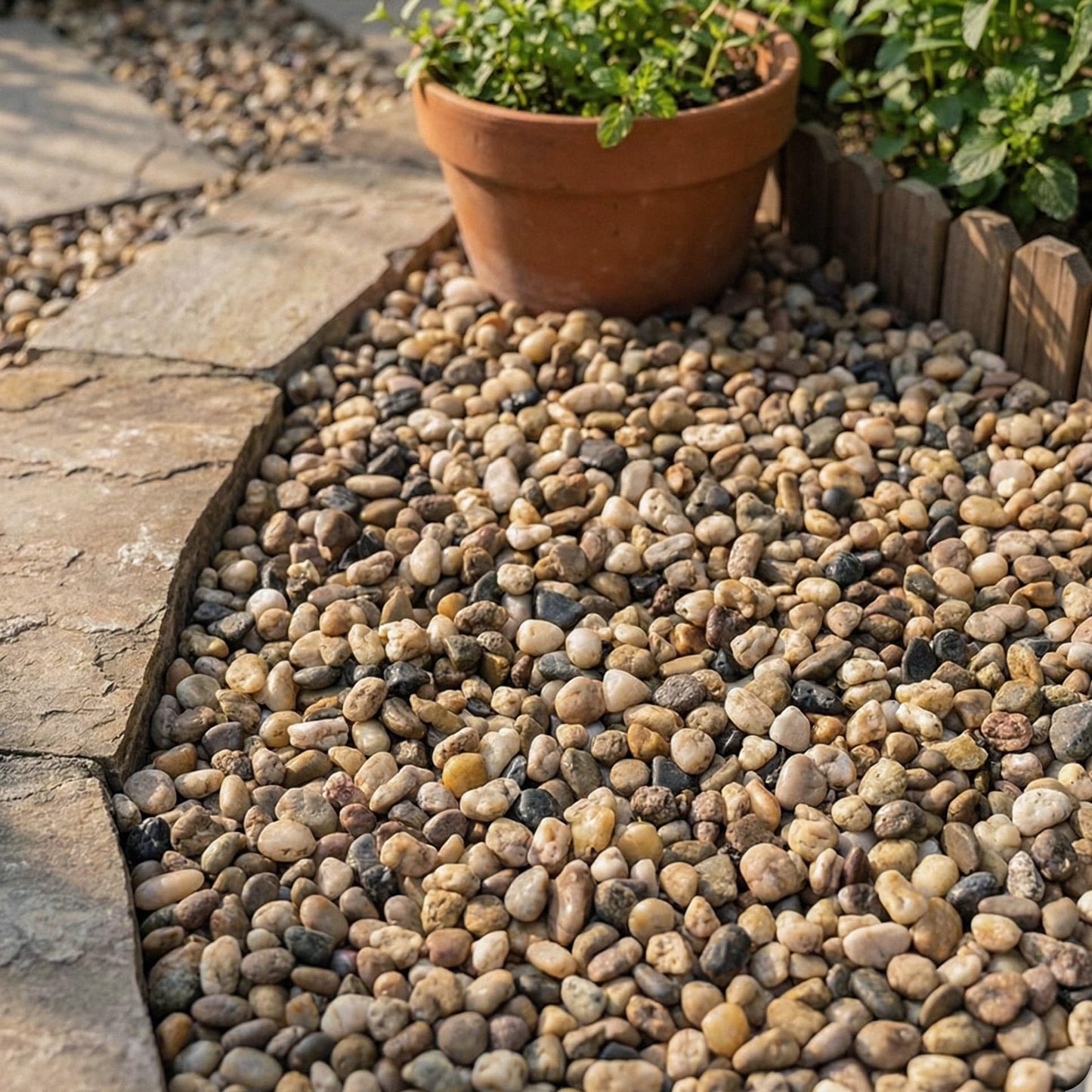 River Rocks Decorative Ornamental Vase Filler 0.5" - 0.75" Natural Aquarium Gravel 5 lbs - Landscaping Pebbles for Indoor Plants, Succulents,Terrarium & Home Decor, DIY & Crafting – Royal Imports