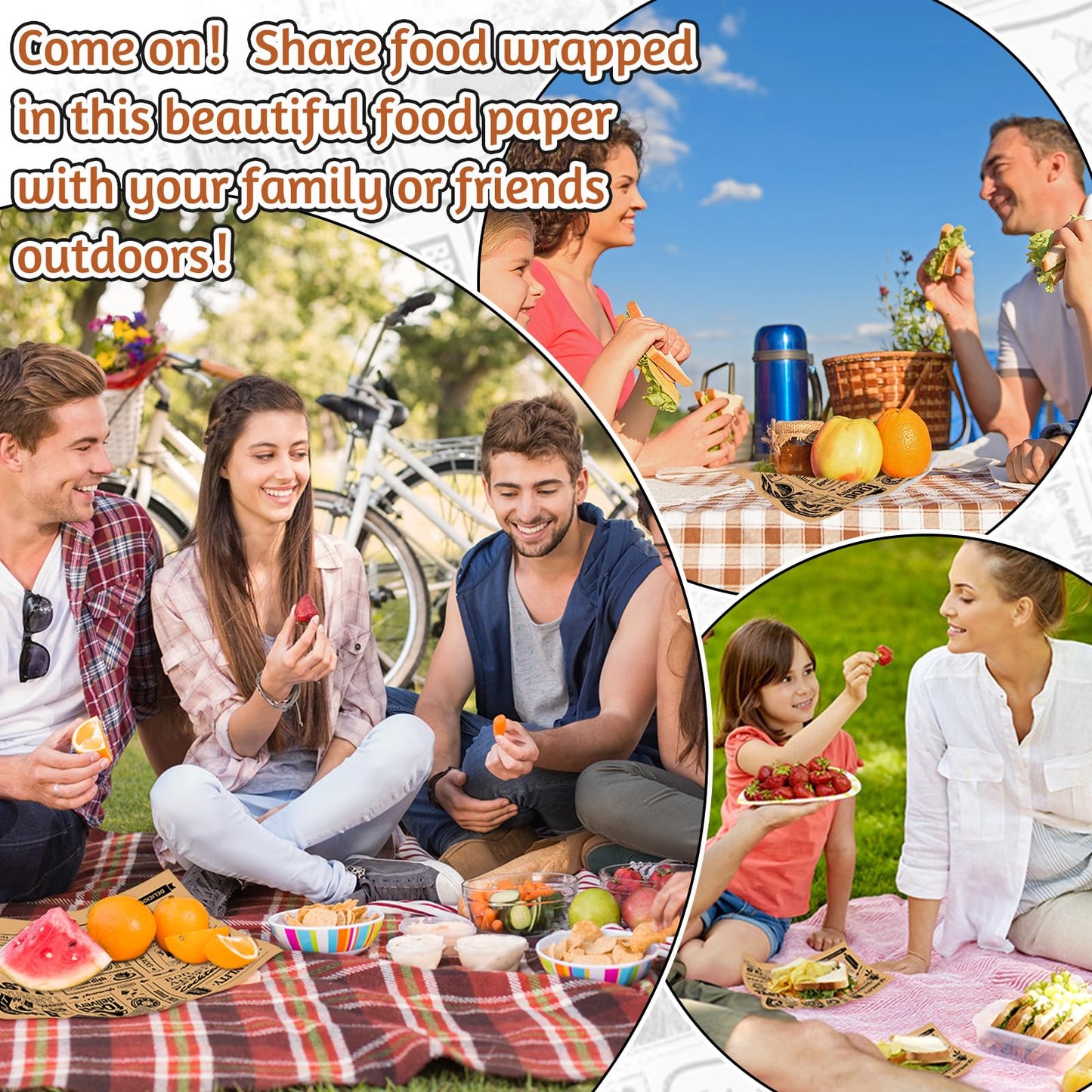 Chengu 150 Pcs Wax Paper Sheets Bulk, 8.3 x 9.8 Inch Deli Newsprint Food Basket Liners Sandwich Wrapping Paper Greaseproof and Waterproof Food Sheets for Home Party Kitchen(Yellow)