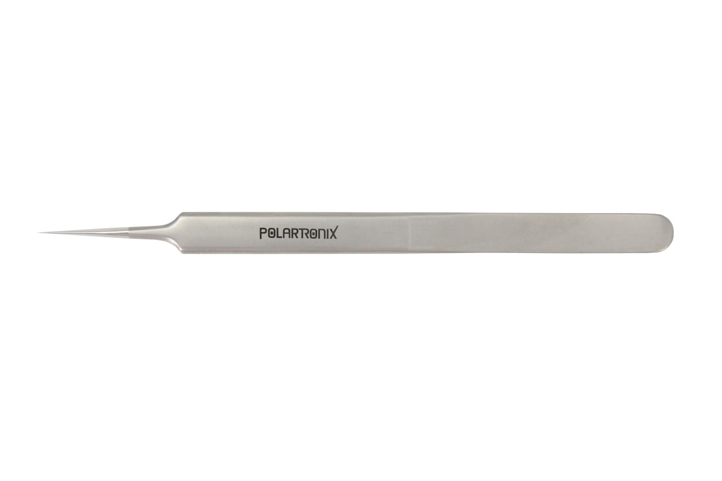 Ultra Fine Tip Tweezers Straight Tip Precision Titanium Alloy ESD Safe Micro Soldering Motherboard Work For iPhone iPad German, Silver Crafting, Watch repair ic holder 0.1mm