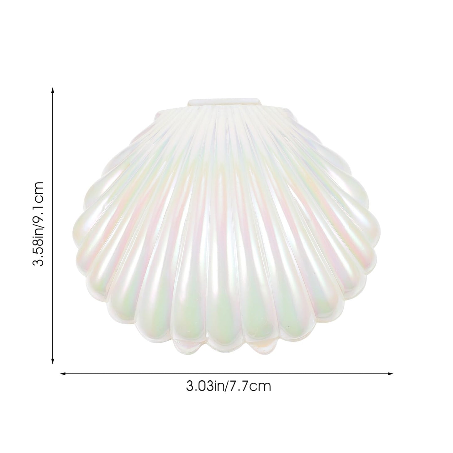 Gadpiparty 10pcs Sea Shell Party Favors, Shell Jewelry Box, for Birthday Decorations and Under the Sea Theme Party Ocean Beach Goodie Treat Supplies
