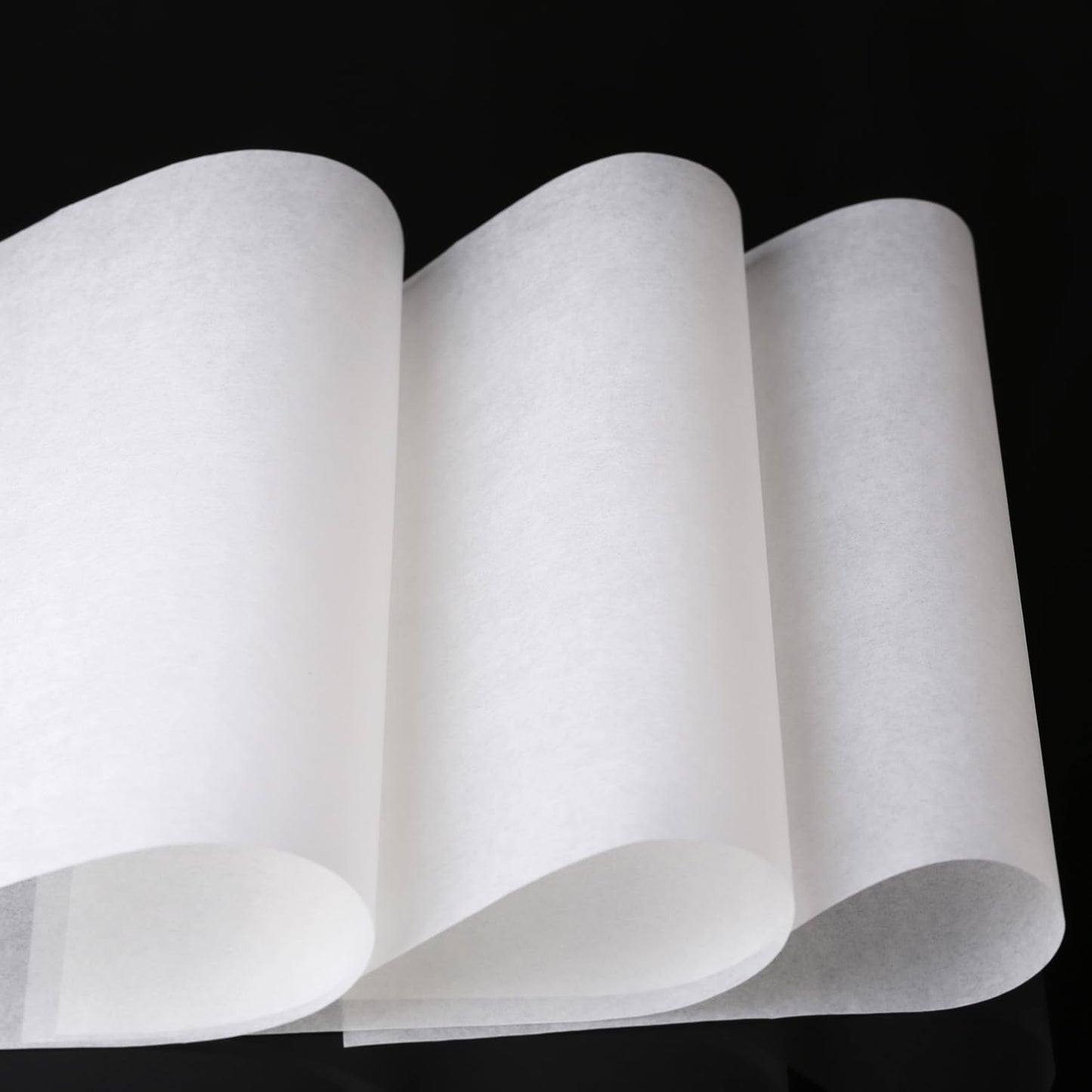 Parchment Paper Pre-Cut Sheets 2-Side Coating for Baking, Cooking, Frying, Oven & Flower Oil Extraction for Heating Press, 8"x6" 100 Pcs|Pack