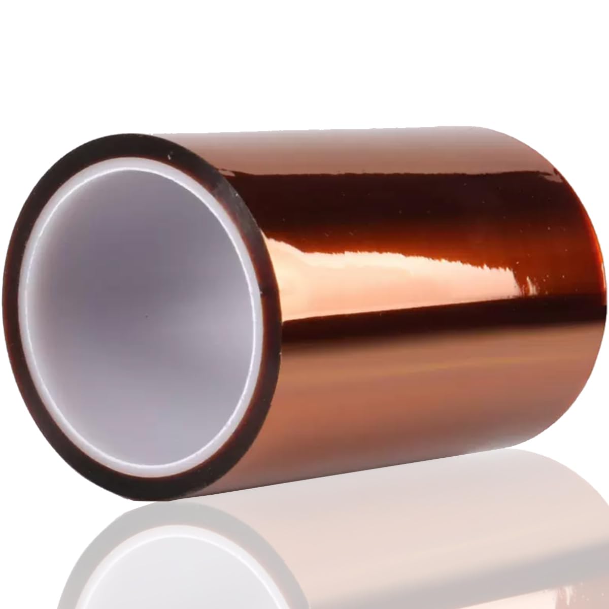 SMOTOT Heat Tape Adhesive Heat Resistant Transfer High Temperature Tape Heat Vinyl Thermal Sublimation Press Tape No Residue for Electronics Soldering Circuit Board (150mm 108ft 1Roll)