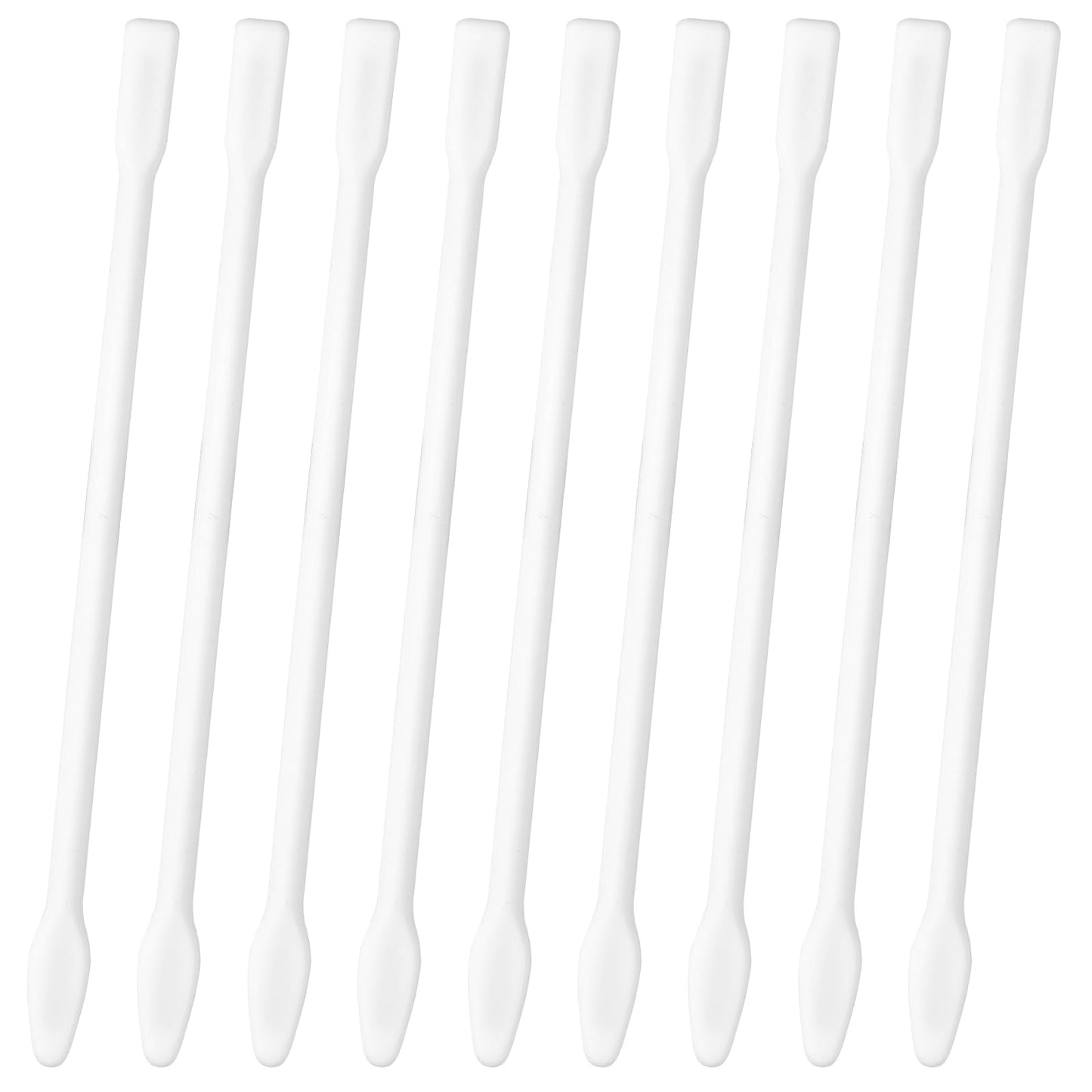Gartful 9PCS Large Silicone Stir Sticks, Reusable Epoxy Resin Mixing Sticks, Non-Stick Craft Stirring Rods for Paint Mixing, Glitter Tumblers, Liquid Art Supplies, DIY Crafts Tools, White
