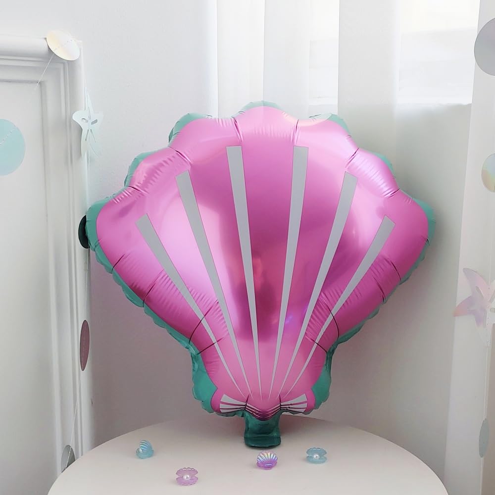 DNBOD Mermaid Party Balloon Arch Kit, 154Pcs Green Purple Little Mermaid Party Decorations Balloon Garland, Under the Sea Summer Birthday Party Supplies for Girls