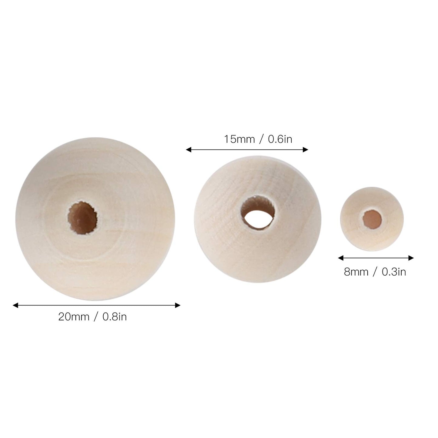 Baby Mobile DIY Kit, Nursery Wooden Frame Mobile Hanger Bed Bell Frame for Crafts Mobile Kit Wind Chime Bell Room Home Decor Gift