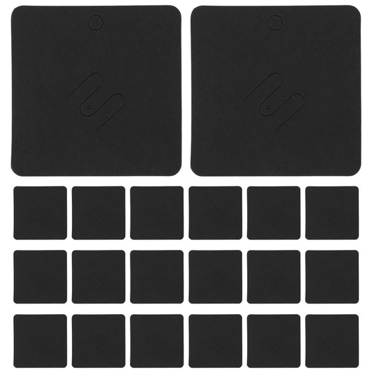 Yardwe Brooch Pin Display Cards 100Pcs Wear-Resistant Jewelry Holder Cards 2.75X2.75 Inch for Brooch Pin Display and Trinket Presentation in Jewelry Stores and Markets