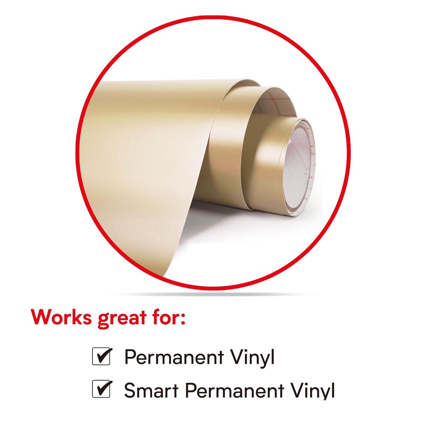 ANT Roll of Paper Transfer Tape for Vinyl, Premium-Grade Vinyl Transfer Paper with Layflat Adhesive, Ideal for Cricut Vinyl Crafts, Decals, and Lettering (24inch x 50ft)