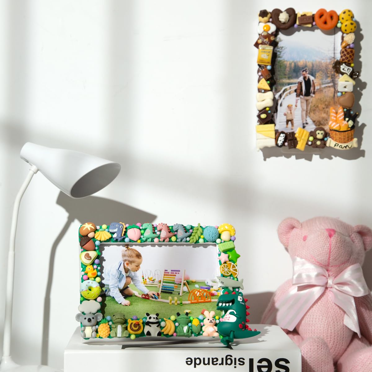 DOUXFUN DIY Picture Frame Kit - Arts and Craft Kits for kids Ages 6, 7, 8, 9, 10, 11, 12+ Teen Adult - Creative Art Toys Girls Boys Birthday Christmas Gifts 6-8, 8-12, 10-12 (Chocolate)