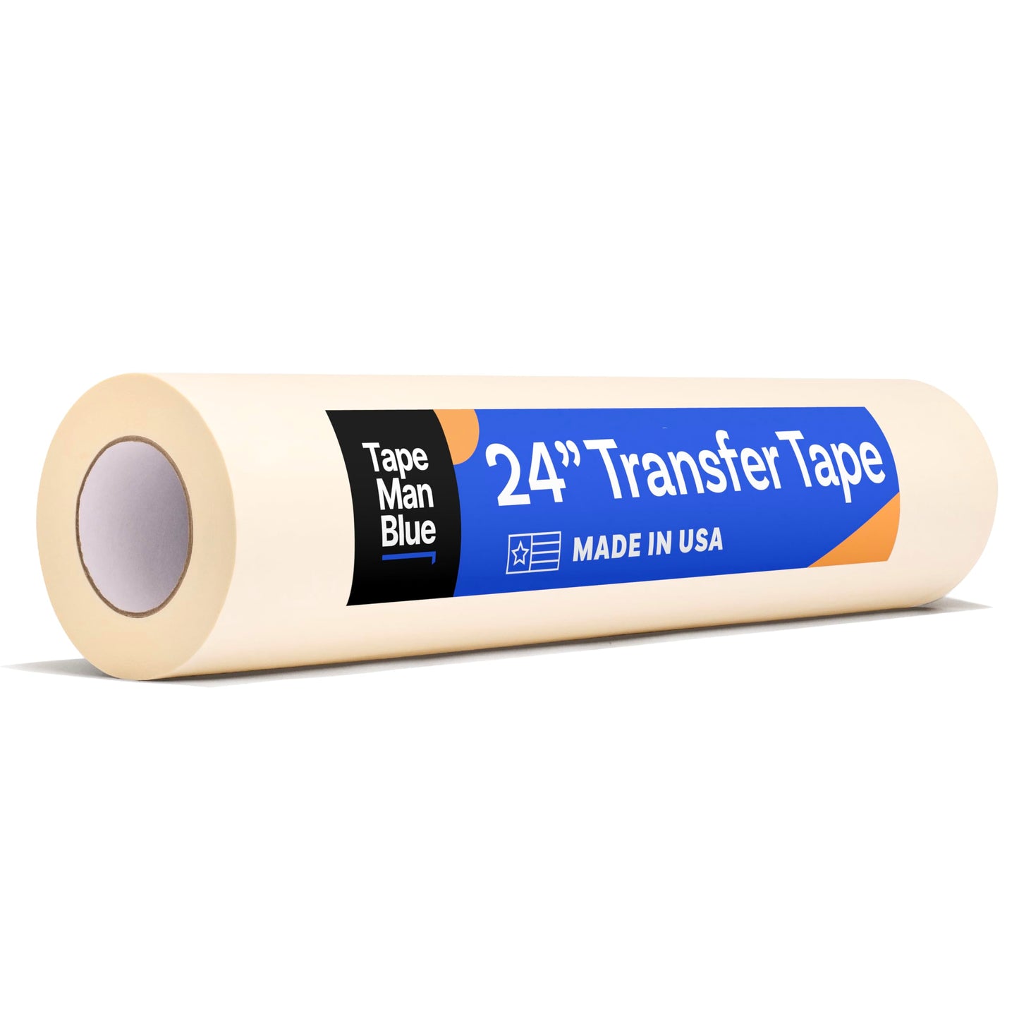 24 inch x 100 Yard Roll of Vinyl Transfer Tape Paper with Layflat Adhesive. Premium-Grade Application Tape for Vinyl Graphics and Sign Making. Made in the USA