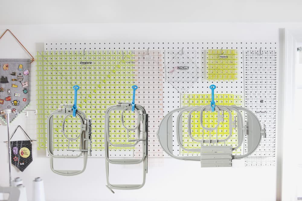New brothread Embroidery Machine Hoop 4 in 1 Set(SA442+SA443+SA444+SA445) Compatible with Brother PE900 SE2000 PE800 SE1900 SE1950 PE780D 770 700 750D SE1800 Innovis1250D Babylock Accord Emore Ellure