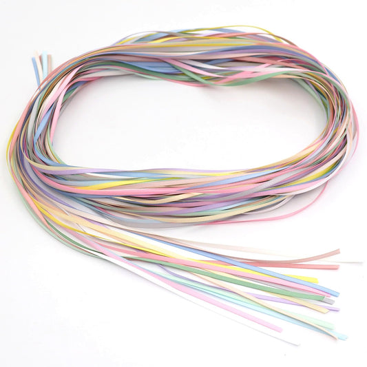 Youmeizer 1/8 Inch (3mm) Ribbon 45 Yards 15 Colors Double Faced Polyester Satin Ribbon DIY Ornament Material Festival Satin Ribbons Gift Wrapping Decoration (3mm 1/8inch)