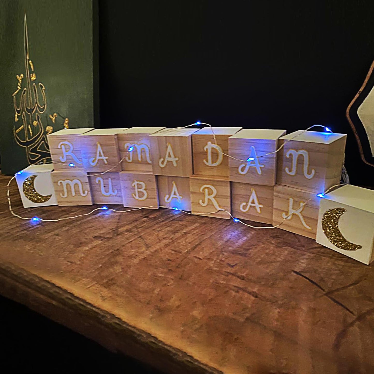 12 Packs Wooden Blocks for Crafts, 3.15 Inch Pine Wood Cubes, Wooden Cubes for Paint, Stamp, Decorate, DIY Projects and Personalized Gifts,by GNIEMCKIN.