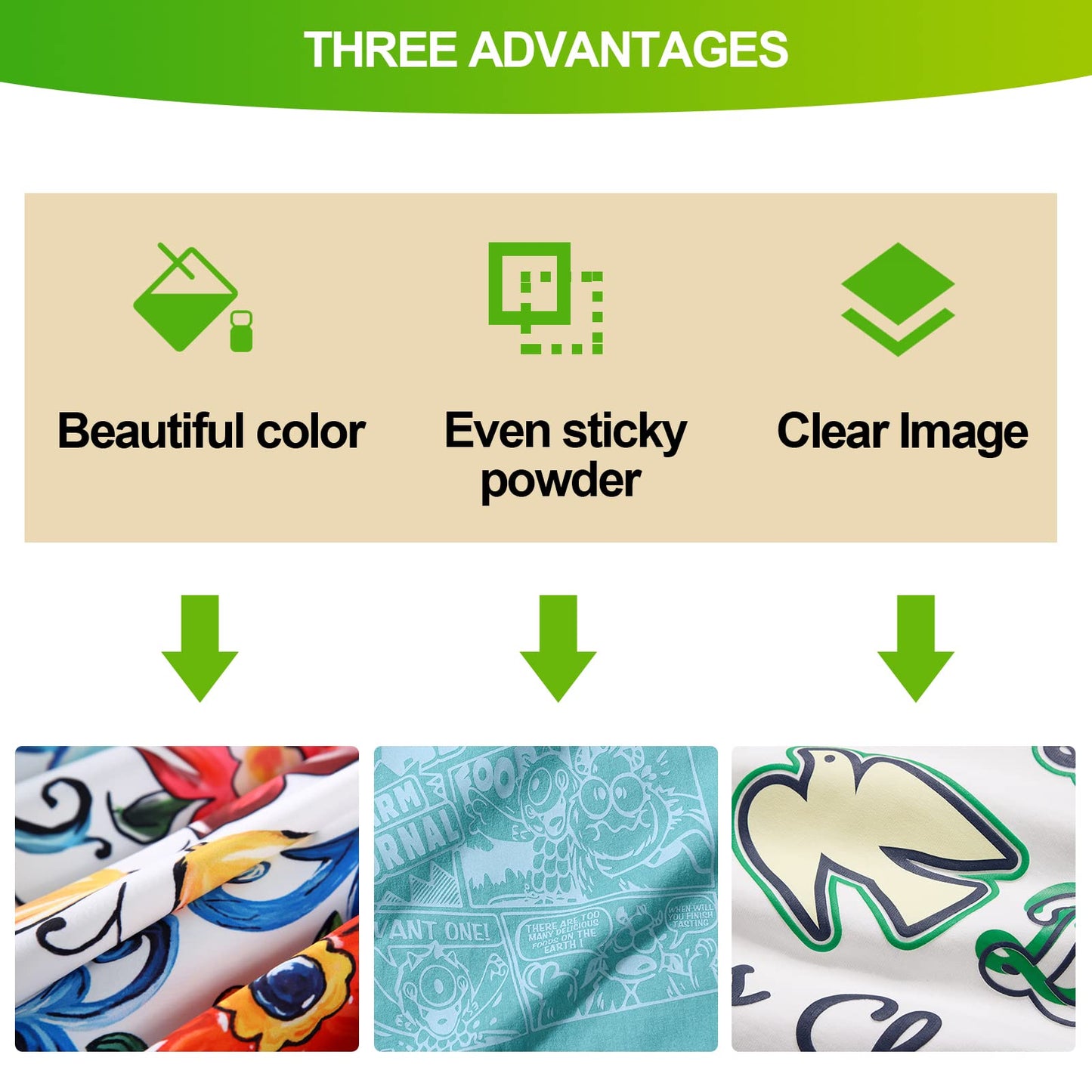 CenDale DTF Transfer Film Roll 13"x 65.6ft - Premium A3+ DTF Film Roll, Double Sided Matte Clear PreTreat PET Heat Transfer Paper, Hot & Cold Peel DTF Paper Roll, Direct to Film for T-Shirts Textile