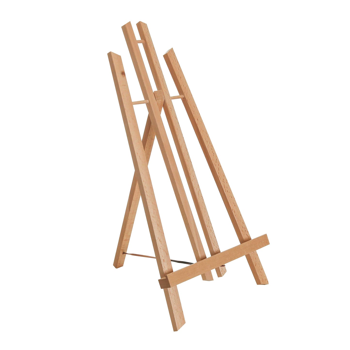 U.S. Art Supply 18" Large Tabletop Display Easel - Beechwood Artist A-Frame Display Stand, Wooden Easel for Painting, Canvas Stand, (Pack of 1) Classrooms Events Photo Picture Sign Holder
