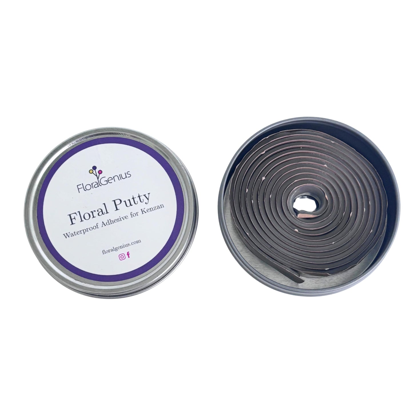 FLORALGENIUS Waterproof Floral Putty – 5 ft Roll | Floral Clay Alternative for Securing Flower Frogs, Kenzans & Arrangements | Strong Hold Floral Design Putty/Floral Stick