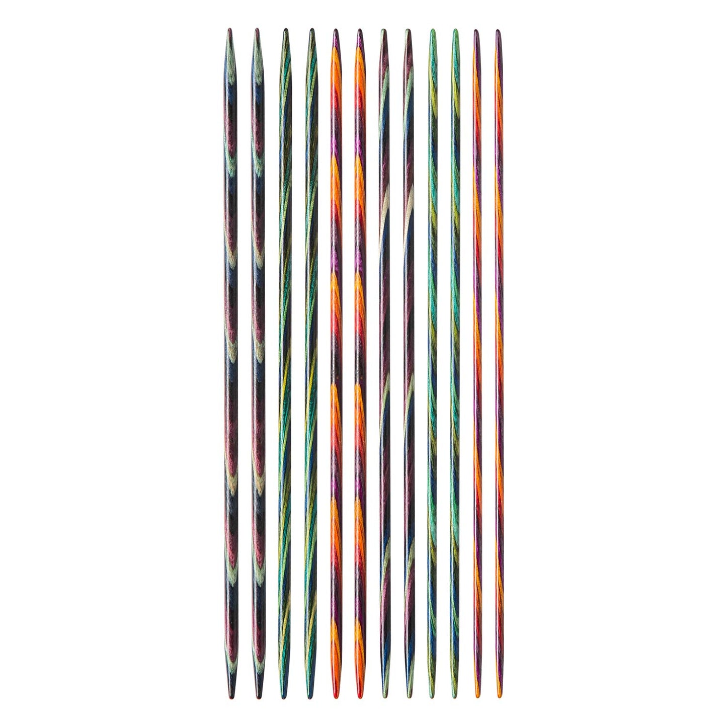 Knit Picks Double Pointed Wood Knitting Needle Set (Mosaic 6")