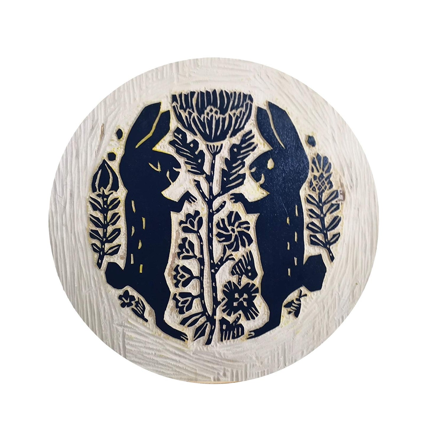 ZOEYES 20 Pack 12 Inch Wood Rounds Unfinished Basswood Plywood Wooden Sheets Blank Wood Circle for Crafts Painting School Projects Door Hanger Wood Burning