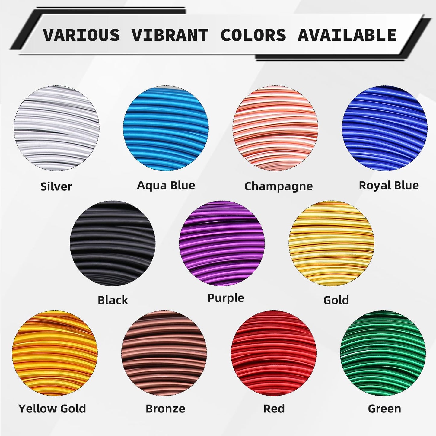12 Gauge Aluminum Craft Wire, 100 Feet 2mm Bendable Metal Wire for Jewelry Making, Sculpting and Floral Design, Soft Armature Wire for DIY Crafts (Royal Blue)