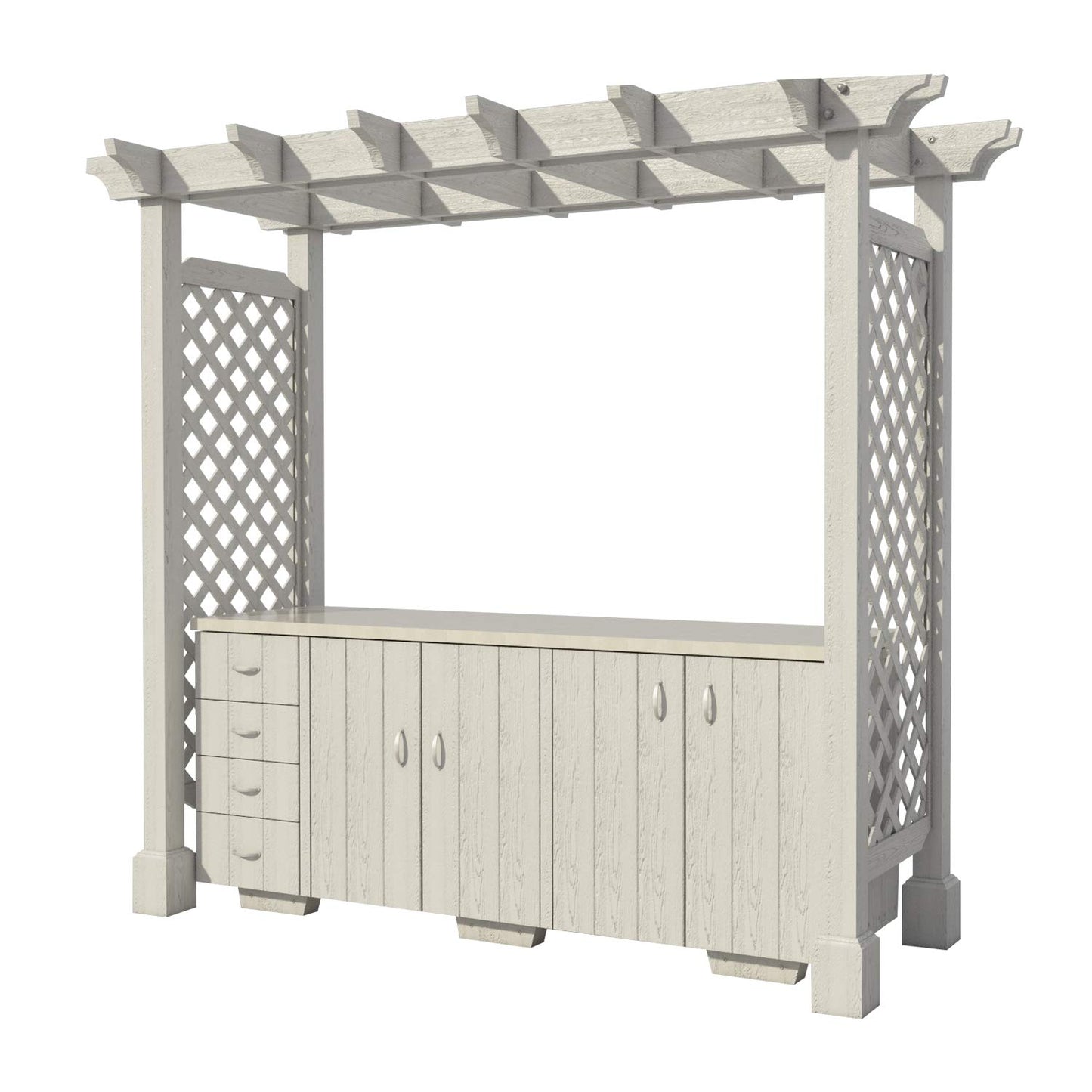 Ultimate Outdoor Kitchen with Pergola Plans DIY