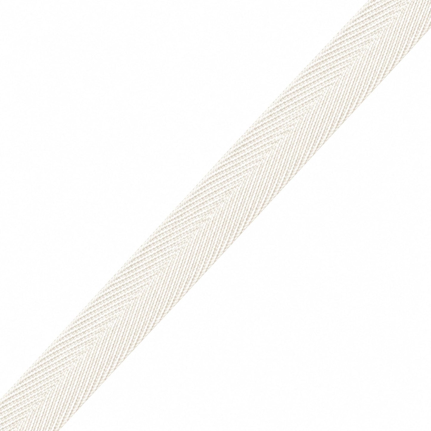 Mandala Crafts Off White Cotton Twill Tape Ribbon - 2 Inches Wide 50 Yards Herringbone Bias Tape for Sewing, Seam Binding, Ribbon Trim, and Natural Cotton Webbing