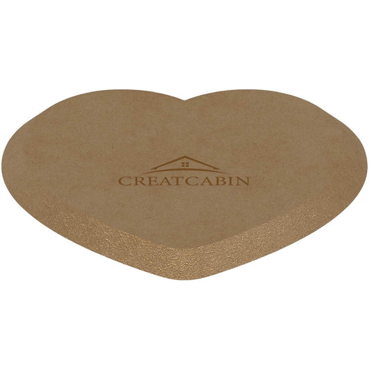 CREATCABIN Heart Pottery Forms Pottery Molds for Clay Ceramic Slump Molds Ceramic Plate Pottery Forming Molds Wooden Pottery Tools Tray Molds Press Clay Drying Board for Handbuilding Plates 6x5Inch