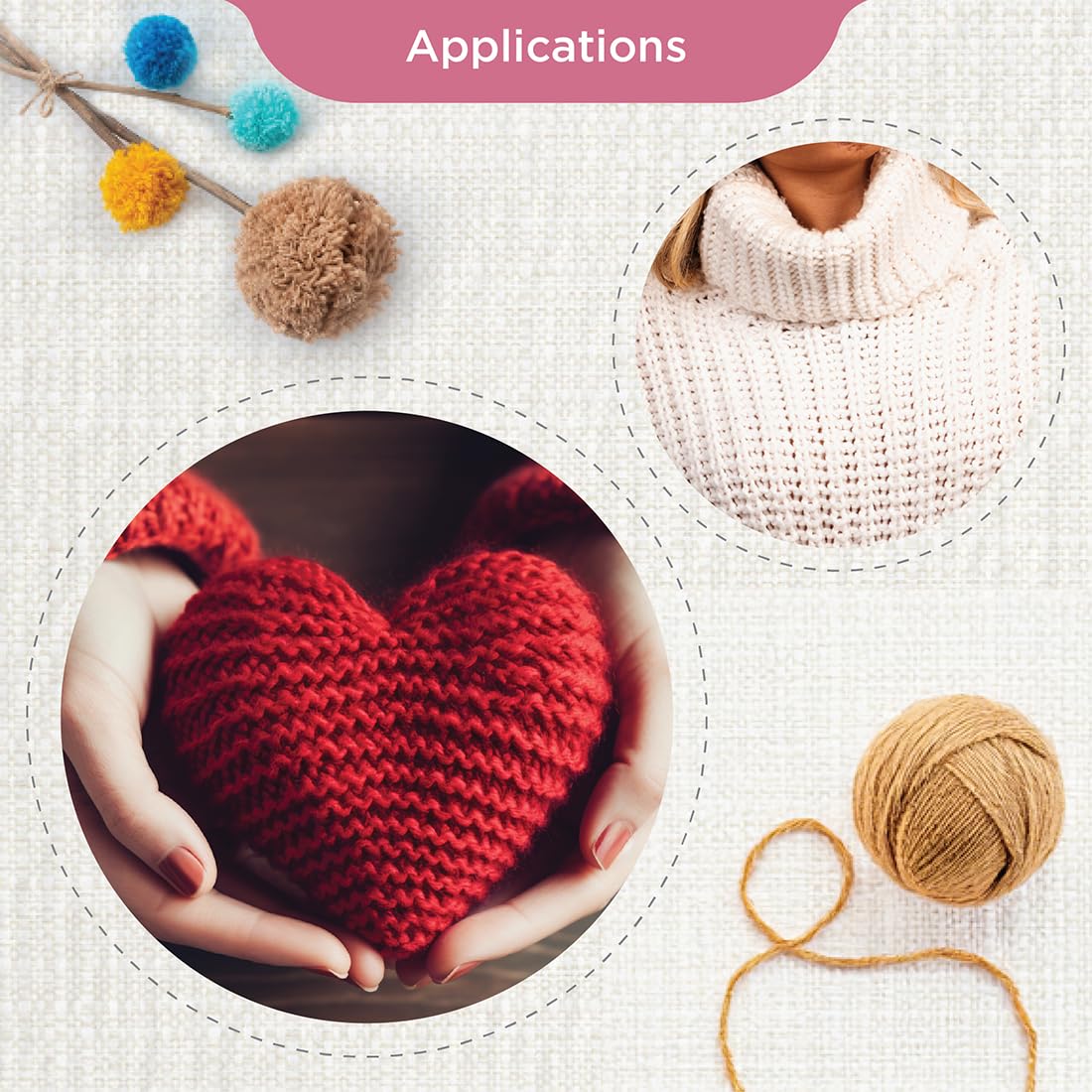 KnitPro Stelo Petite Interchangeable Needle Combo Set 2" (5cm) & 3" (7.5cm) | US 1.5 (2.5mm)
