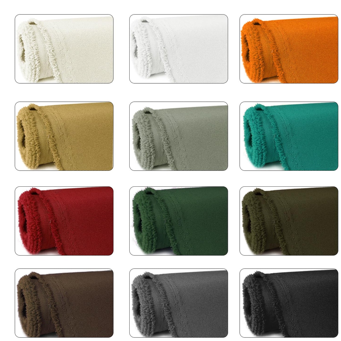 Waterproof Canvas Fabric by The Yard 58inch 600D Upholstery Material Polyester Fabric Outdoor Water Resistant Fabric for Sewing Chair Patio Cushion Purse Bag Interior, Pre Cut 1 Yard Olive Green