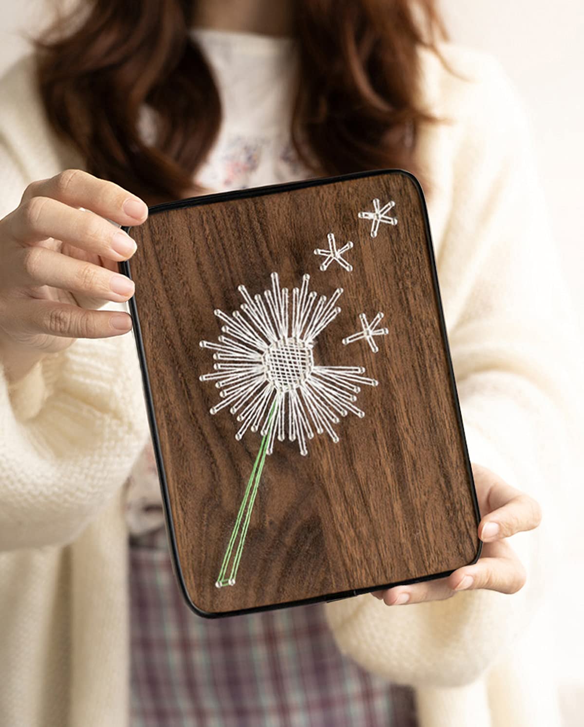 BAZIMA ALICE DIY String Art Kit for Beginner, Dandelion String Art,Unique Gift,Craft Kit for Holidays