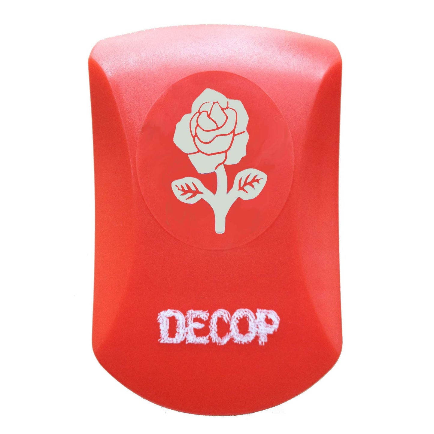 DECOP Embossed Punch Elegant Rose