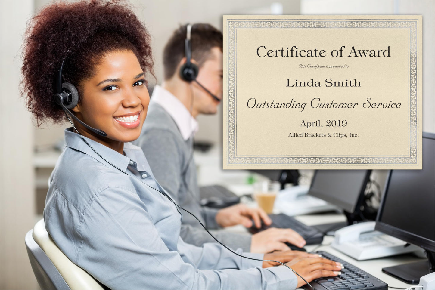 Better Office Products 100 Sheet Award Certificate Paper, Silver Foil Metallic Border, Ivory Letter Size Blank Paper, Diploma Certificates, Laser and Inkjet Printer Friendly, 8.5 x 11 Inches