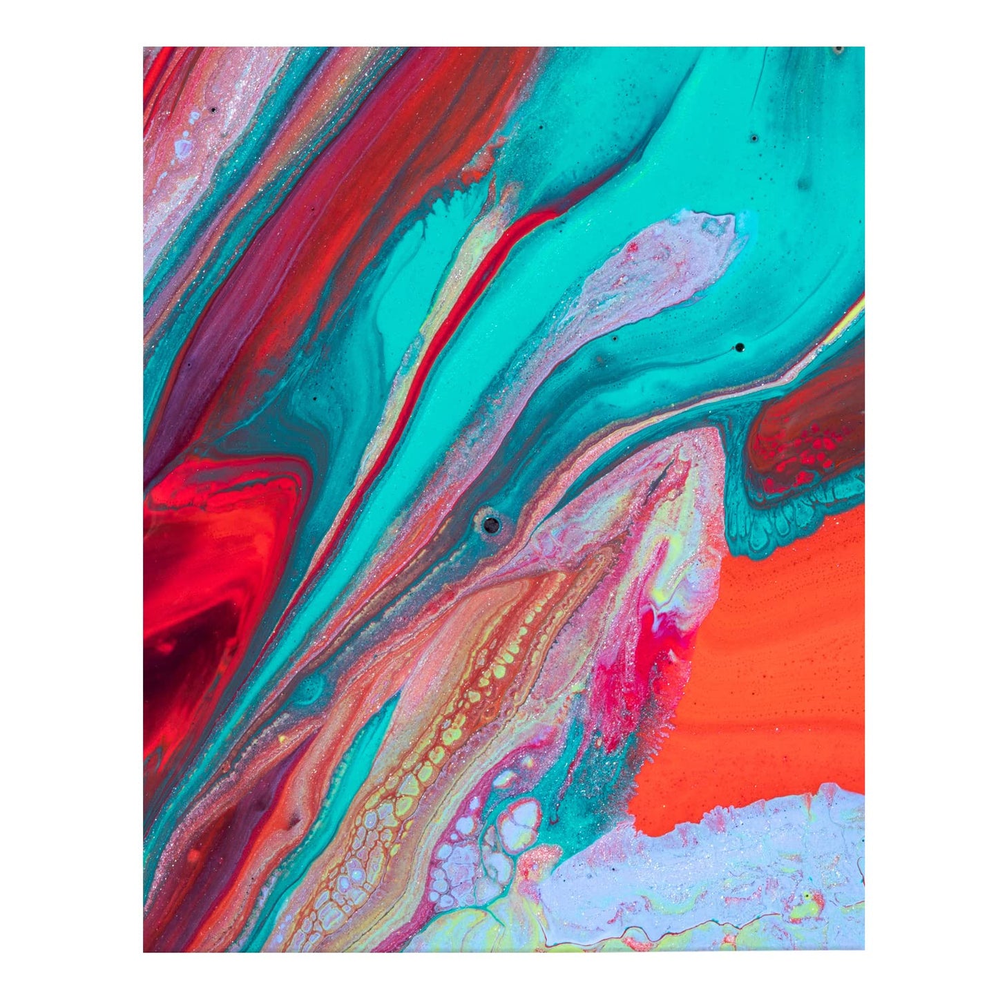 PHOENIX Gesso Boards for Painting - 8x10 Inch / 6 Pack - Coarse Surface 3/4 Inch Cradled Wood Panels for Oil & Acrylic Paints, Crafts & Pouring Art