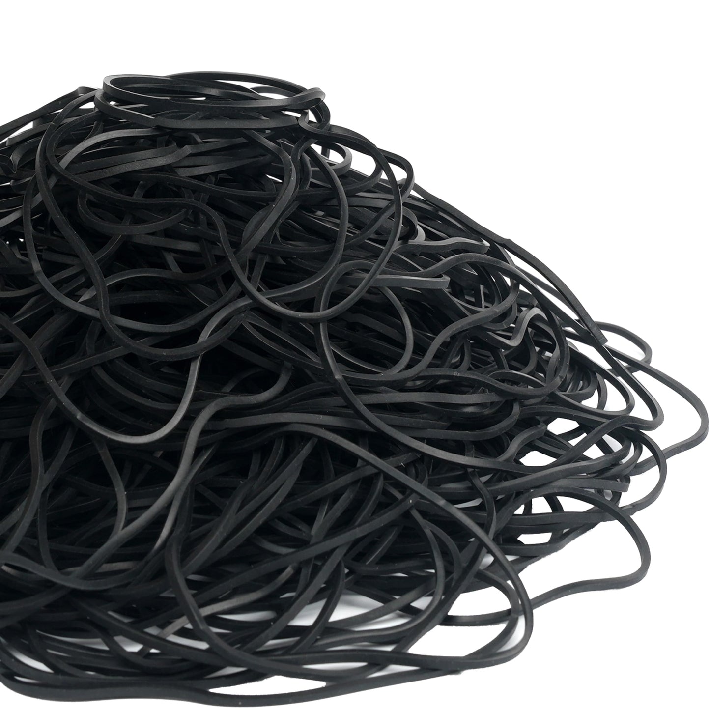 Rubber Bands for Balloon Arches 300pcs Black 4.8inch large heavy duty Stretchy Elastic Bands for Office Supplies Home Party Wedding Birthday Trash Cans File Folders