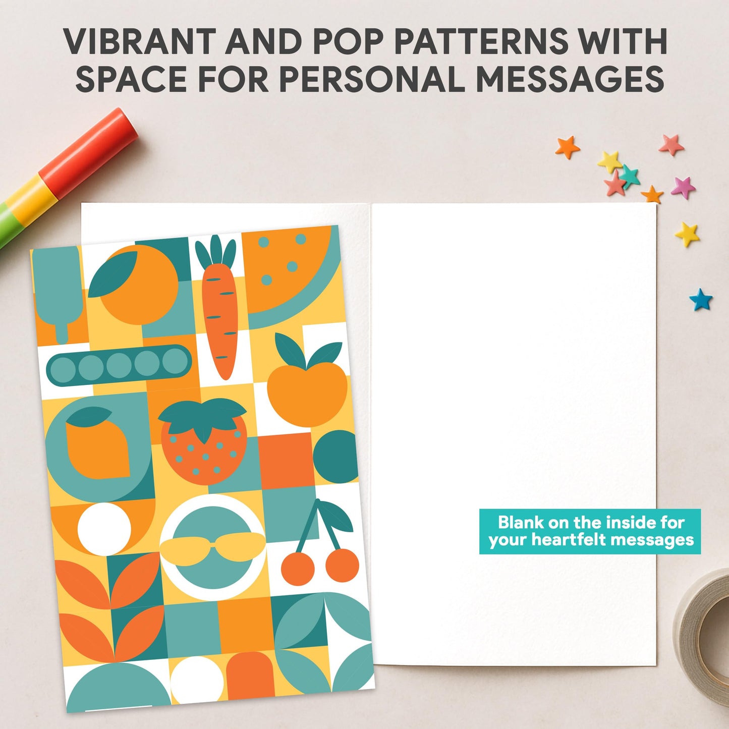 Decorably 110 Pack 4x6in Assorted Blank Cards and Envelopes Bulk with Stickers, 110 Folded Unique Designs for Friends, Family & Loved Ones - Birthday, Kids Party, Anniversary, Gifting, Mailing