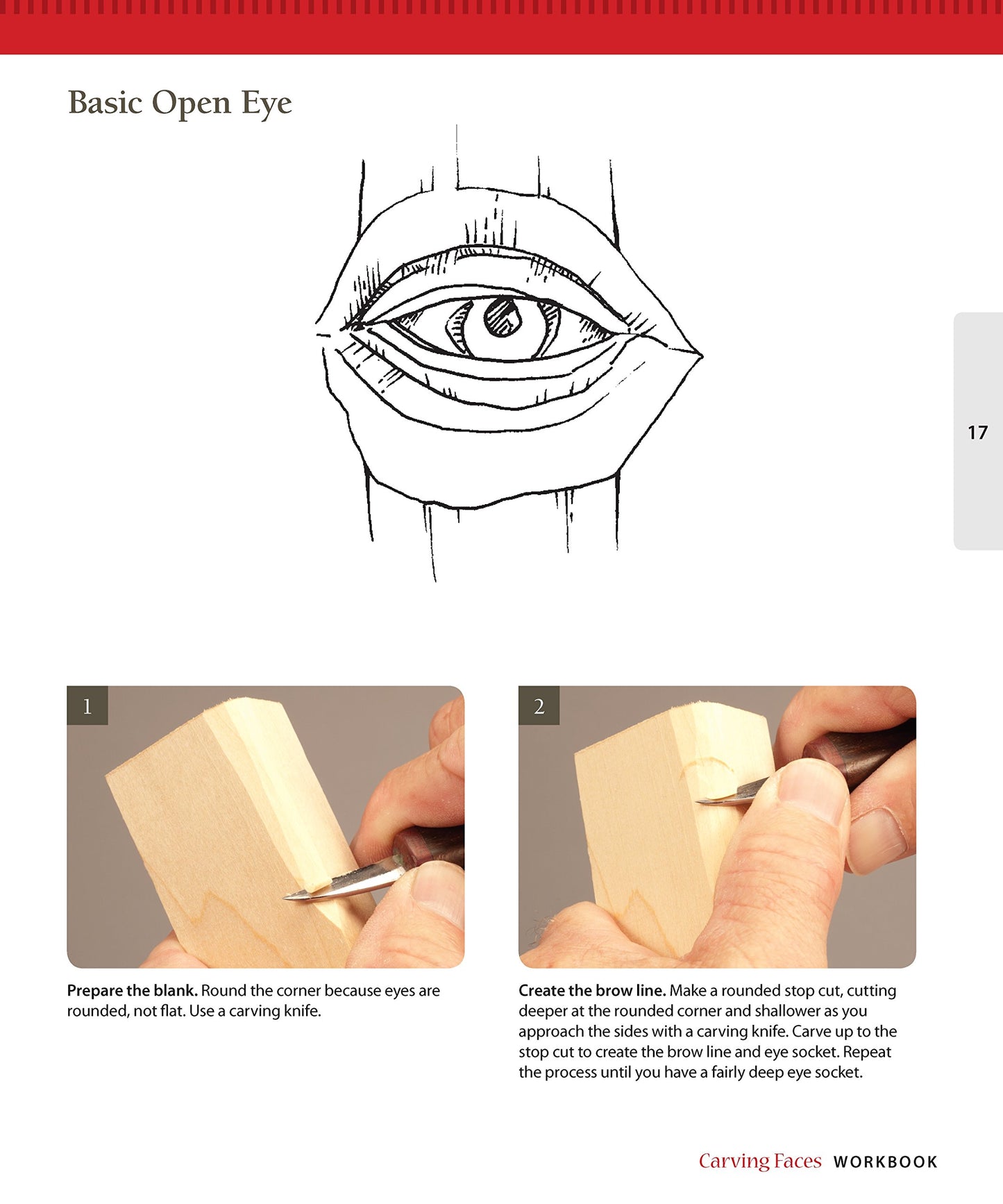 Carving Faces Workbook: Learn to Carve Facial Expressions with the Legendary Harold Enlow (Fox Chapel Publishing) Detailed Lips, Eyes, Noses, and Hair to Add Expressive Life to Your Woodcarvings