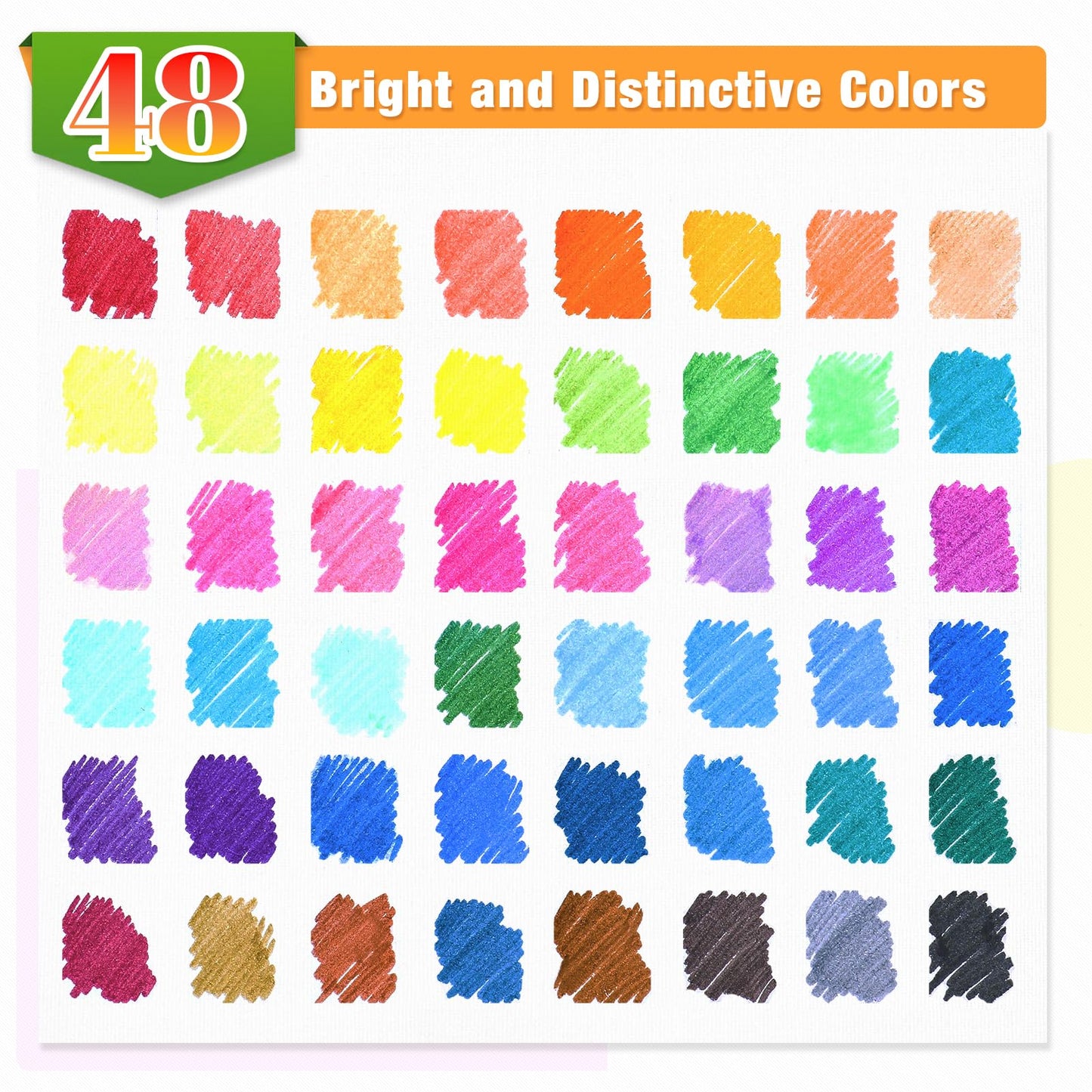 DAPAWIN 48 Fabric Markers, Fabric Markers Permanent for Clothes, Fine Tips Art Marker Set for Clothes Onesies Bibs White Pillow Canvas Tote Bags-Non Toxic, Indelible and Permanent Fabric Paint.