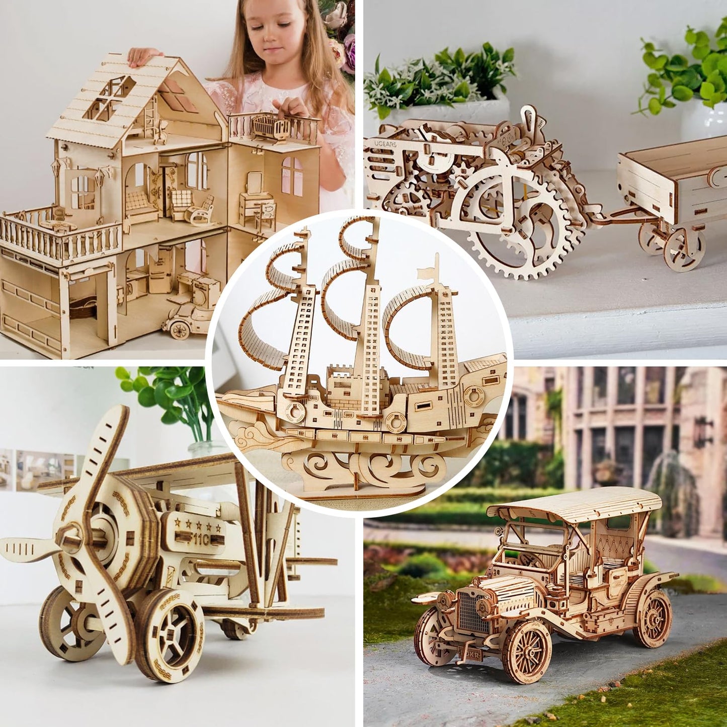 Yalumo Basswood Sheets 12 x 12 x 1/8 Inch, 26 Packs Plywood Sheets Unfinished Wood for Crafts 3mm Thick Basswood for Laser Cutting, DIY Architectural Models, Engraving, Wood Burning, Painting
