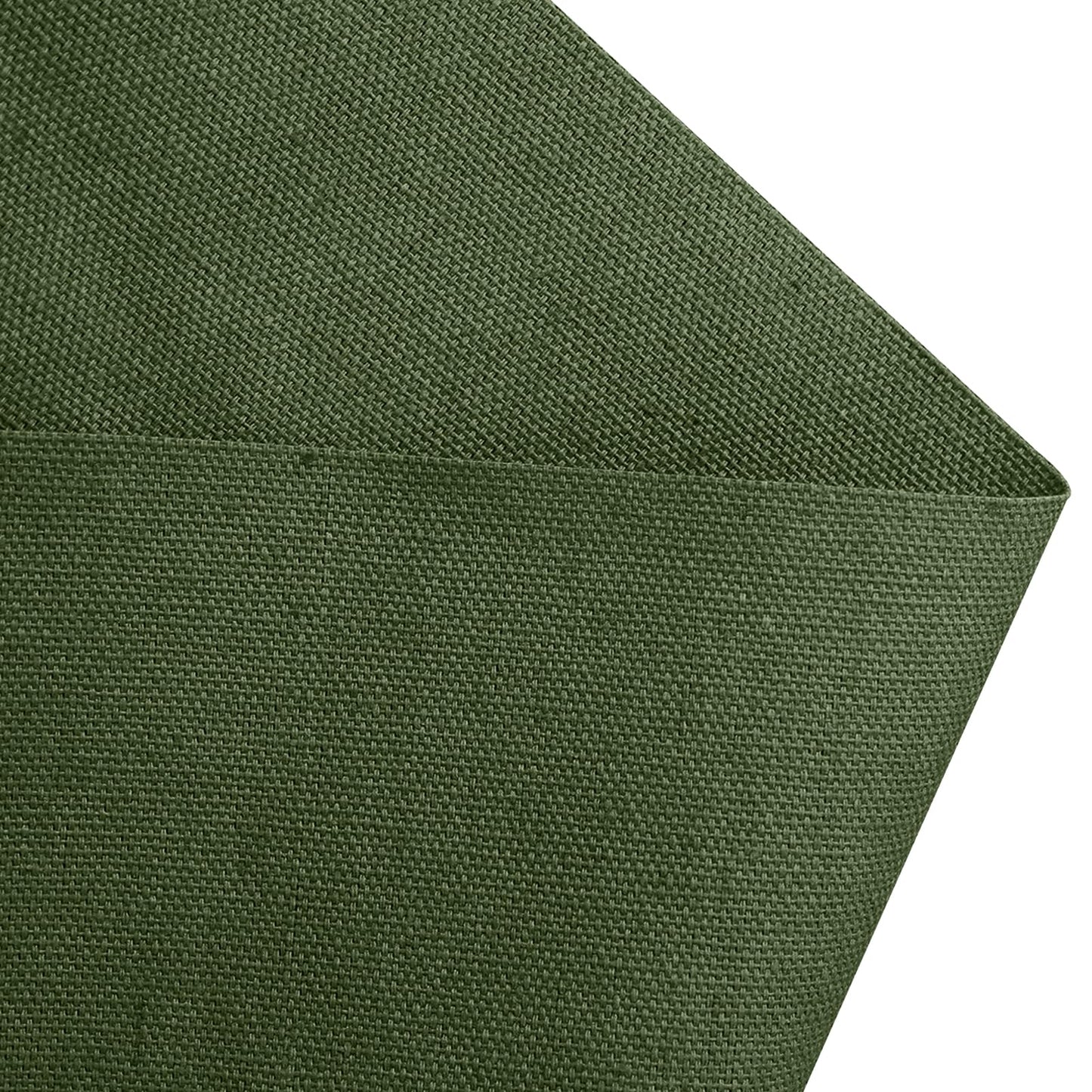 10oz Heavy Duty Cotton Canvas Fabric 60" x 40", Thick Cotton Duck Cloth for Painting, Sewing, Crafts, Tote Bags, Embroidery, Home Decor, Drop Cloth (Hunter Green)
