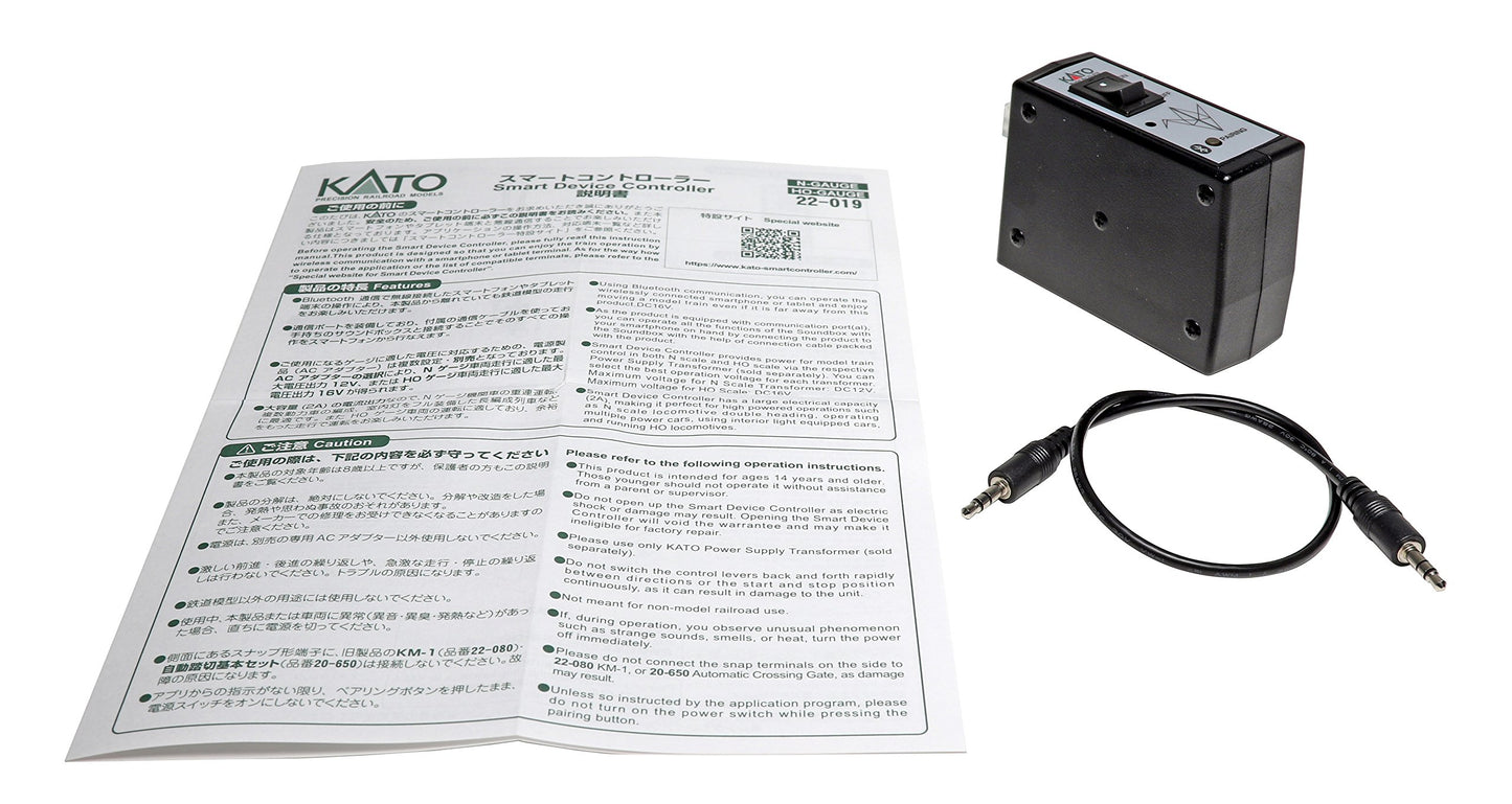 Kato N Gauge Smart Controller AC Adapter not included 22 – 019 Railway Model Supplies