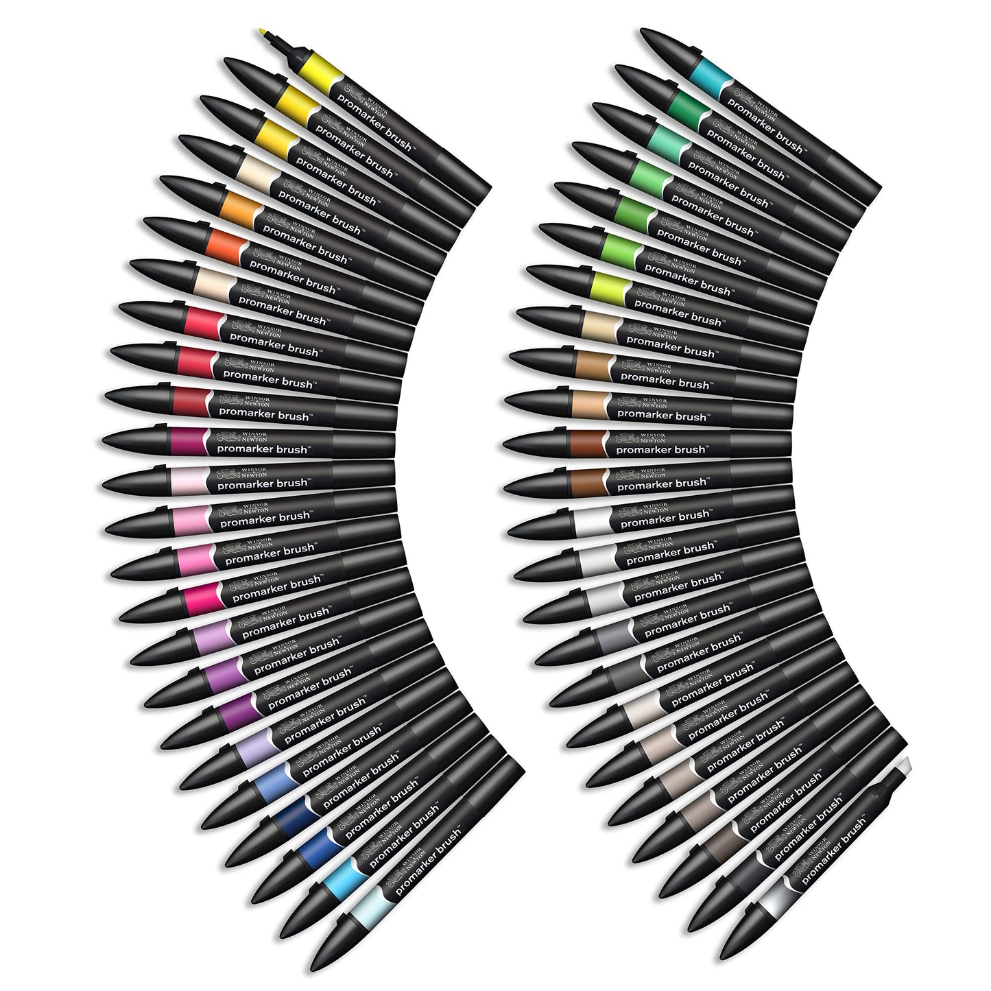 Winsor & Newton ProMarker Brush Set, 48 Count, Essential Collection