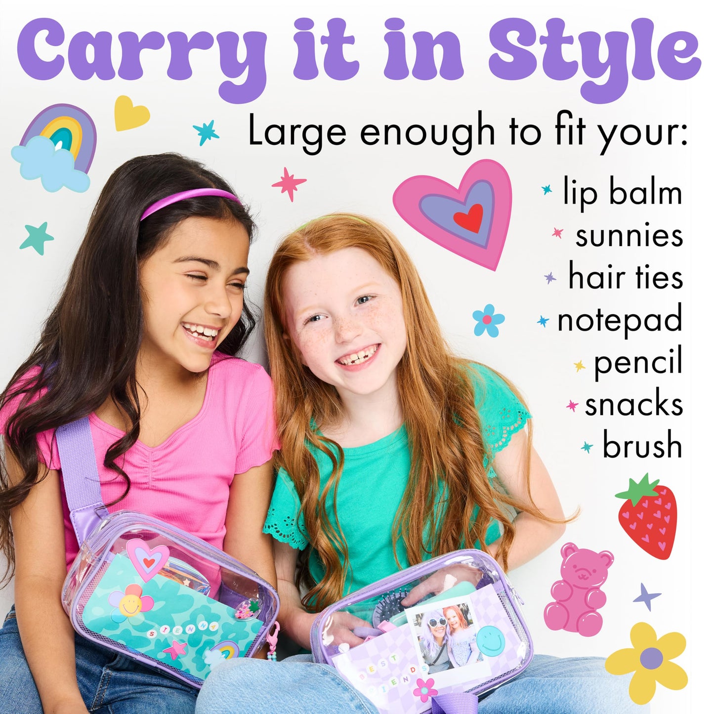Creativity for Kids Chic Boutique Belt Bag: DIY Girls Fashion Kit, Arts and Crafts Kit, Birthday Gifts for Girls & Spring Crafts (Ages 6+)