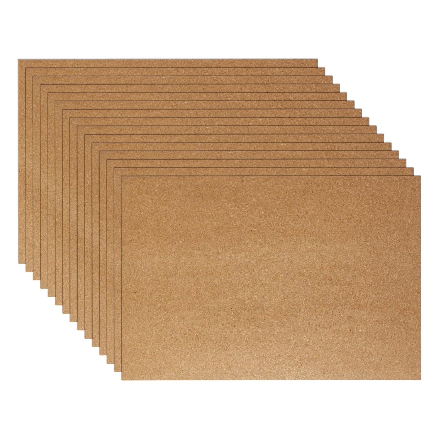 Guakicae 150 Sheets Brown Cardstock 5 x 7 Kraft Paper, 300gsm/110lb Heavyweight Flat Card Stock Recipe Paper for Cards Making, Wedding Invitations, Greeting Cards, Birthday, Mailing