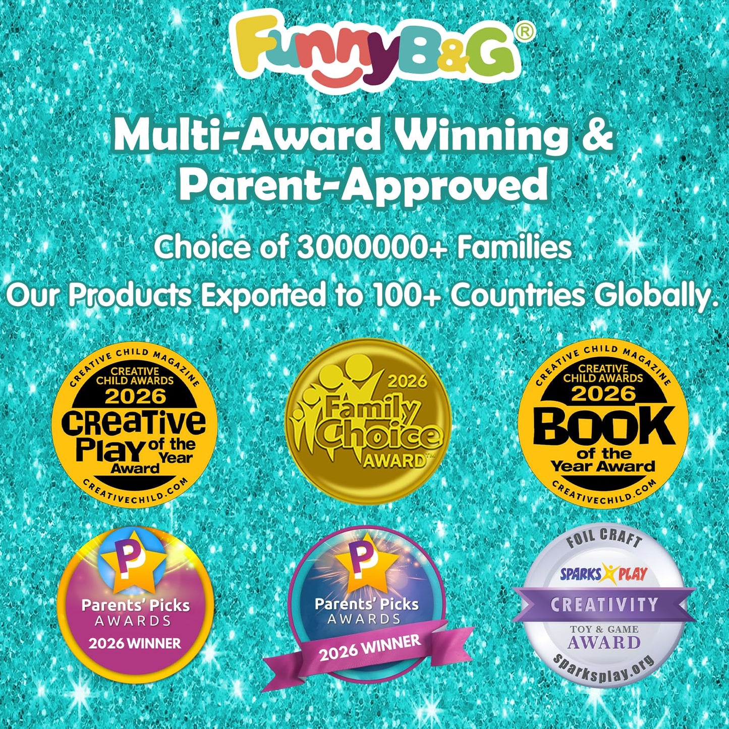 FUNNYB&G Foil Art Craft Kit for Girls 4-10 Years Old: Mess-Free & No-Glue, Create 16 Sparkly Fairy Pictures – Perfect Travel Toy & Birthday Gift for Kids（Fairy）